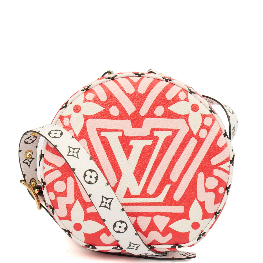 Louis Vuitton Cross Body Boite Chapeau Souple PM in Pink, Leather