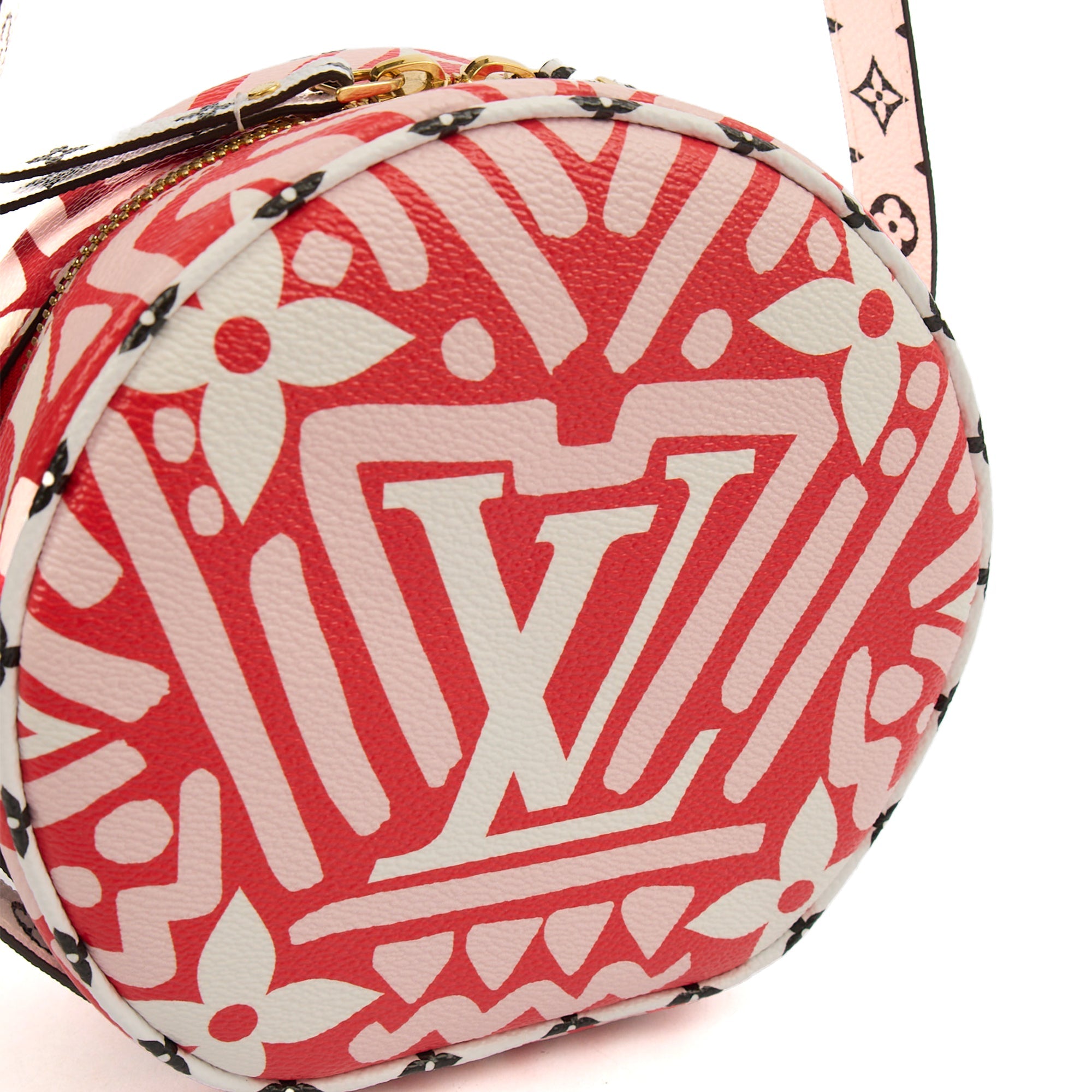 Louis Vuitton Cross Body Boite Chapeau Souple PM in Pink, Leather