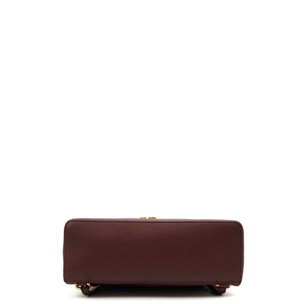 Loro Piana Backpack Extra Pocket L23.5 Backpack in Red, Leather