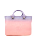 Chanel Tote Deauville Tote in Multi, Calfskin Leather