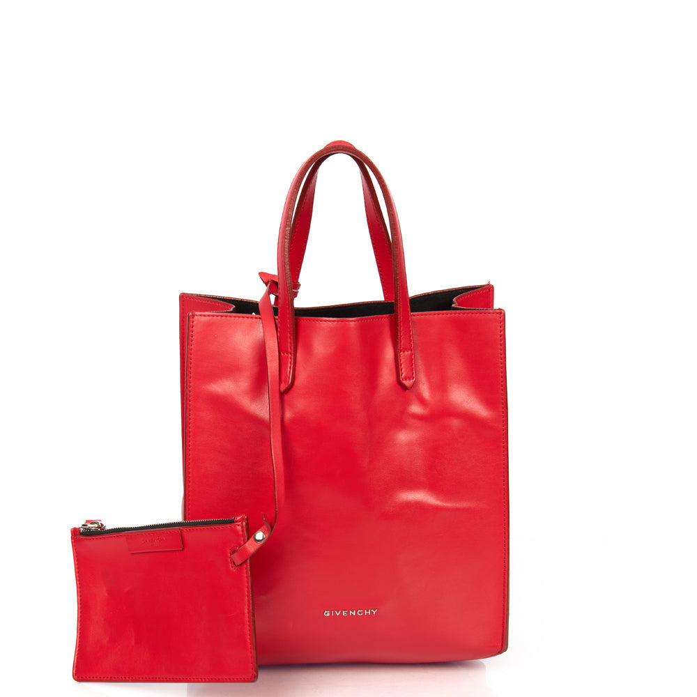 Givenchy Tote Stargate Bambi Tote - Small in Red, Leather