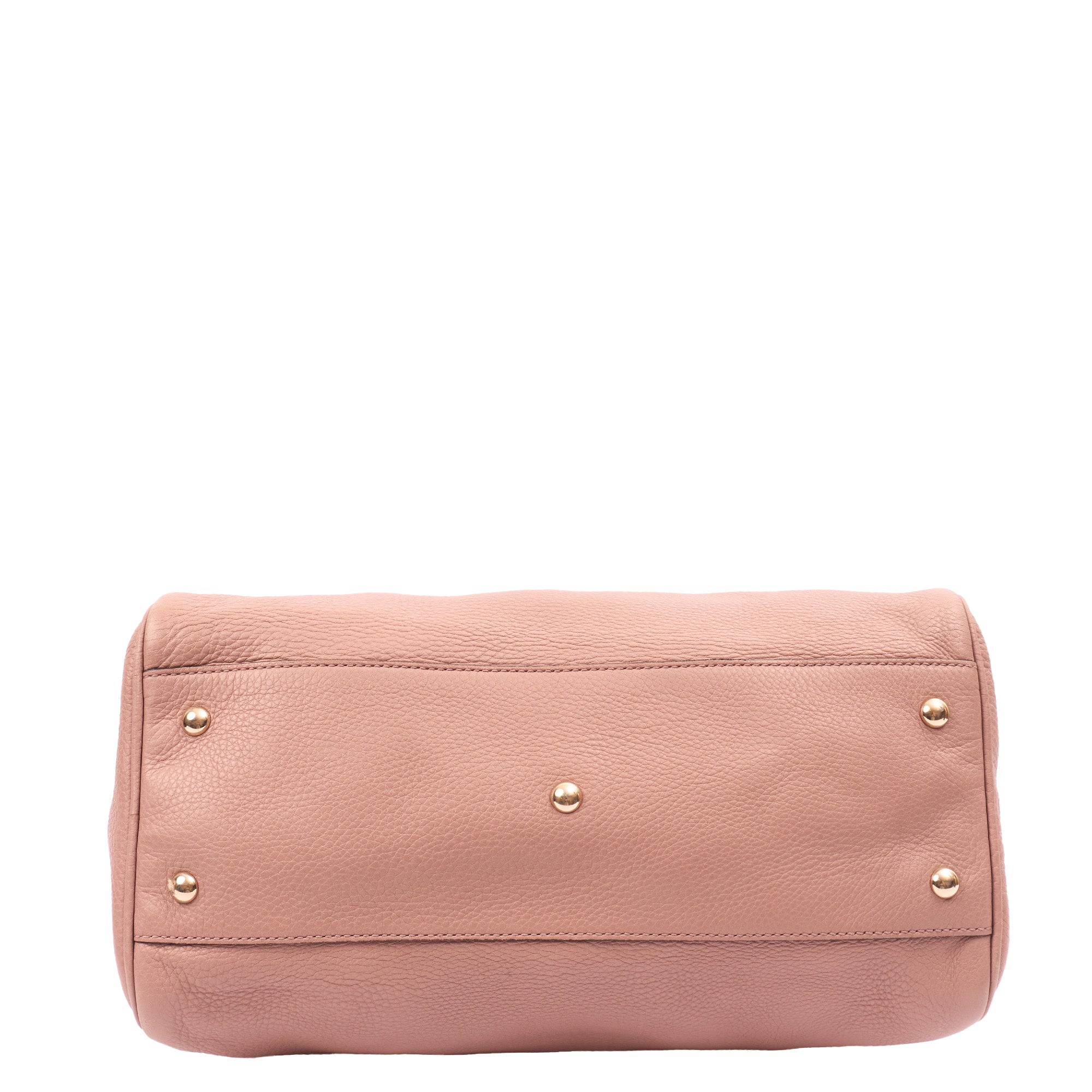Gucci Top Handle Bamboo Shopper  in Pink, Leather