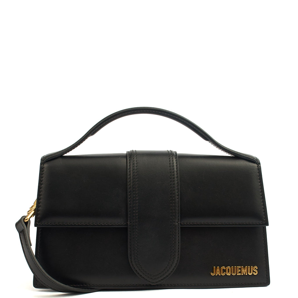 Jacquemus Cross Body Le Grand Bambino in Black, Leather