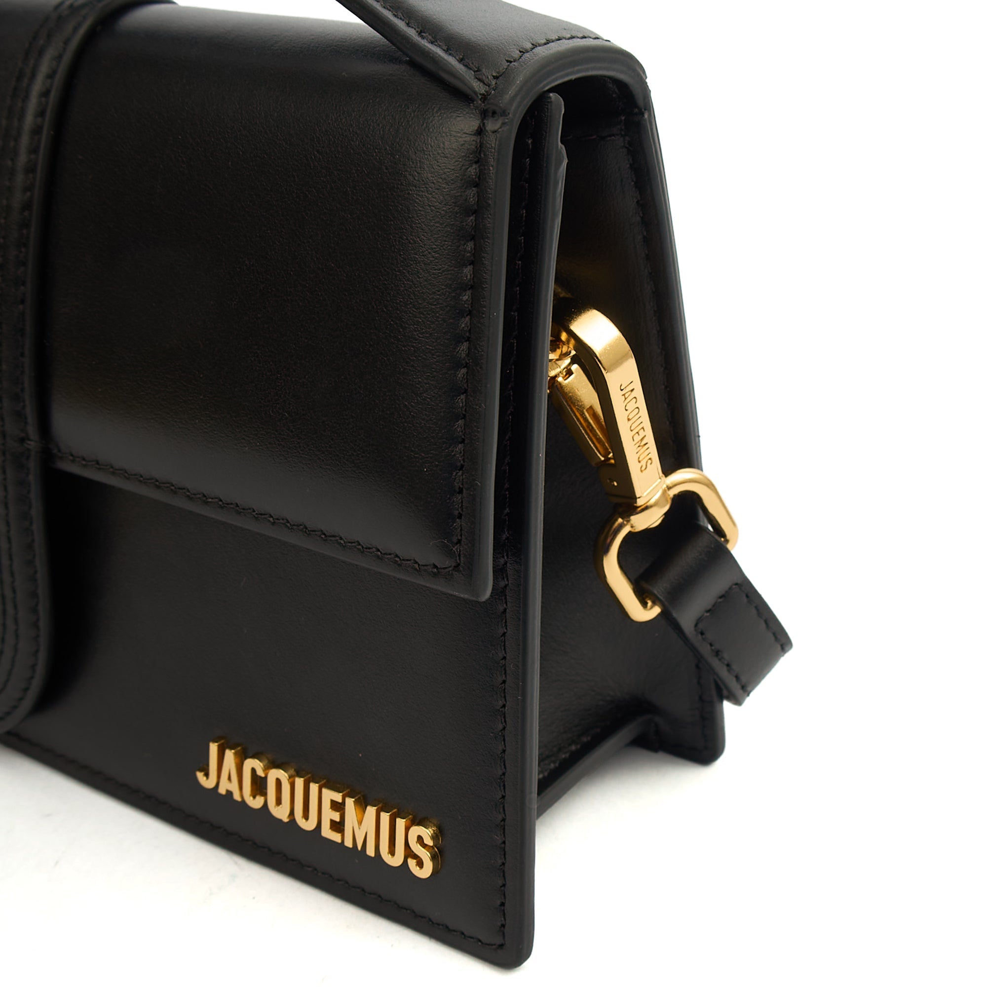 Jacquemus Cross Body Le Grand Bambino in Black, Leather