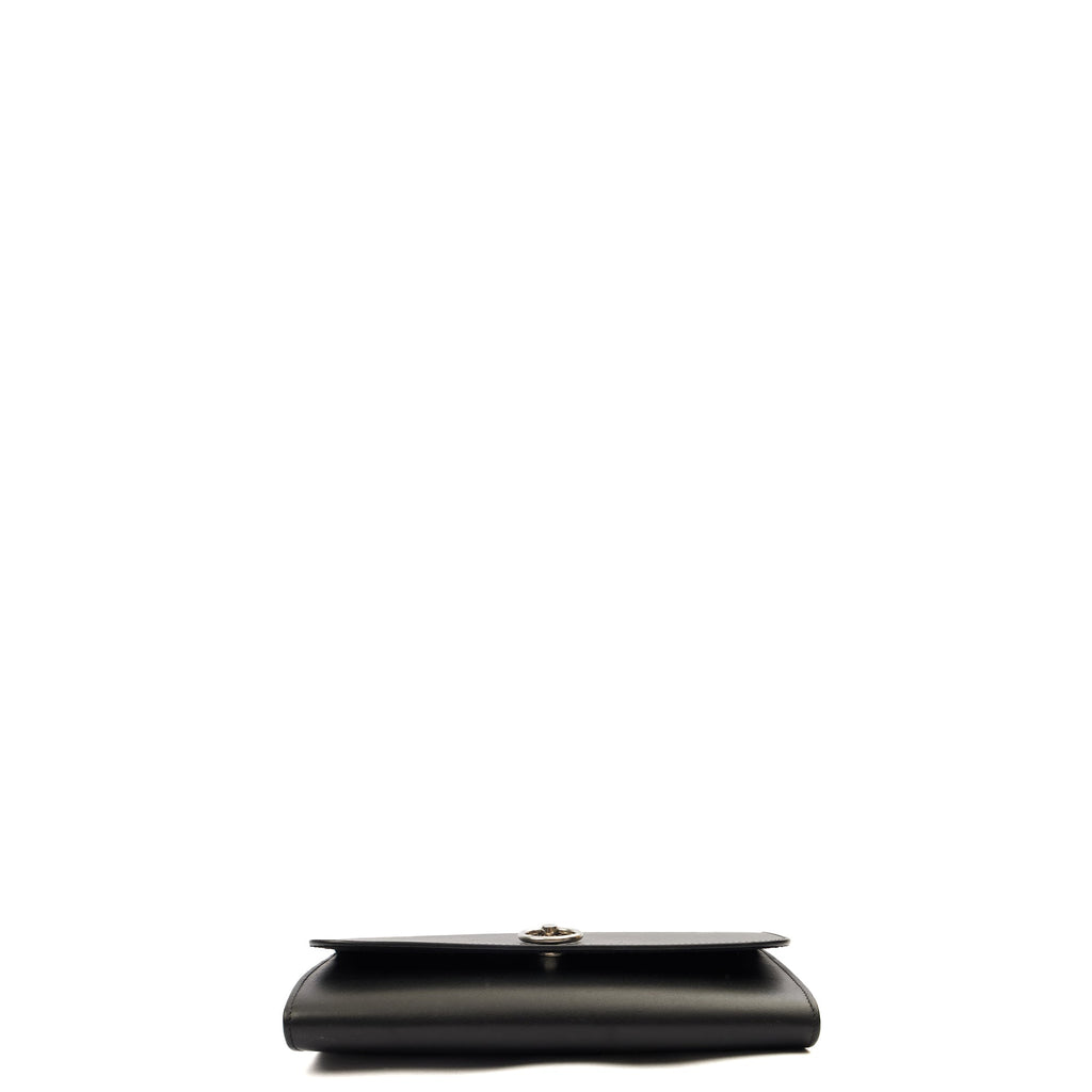 Celine Purse Wallet in Black, Box Calfskin