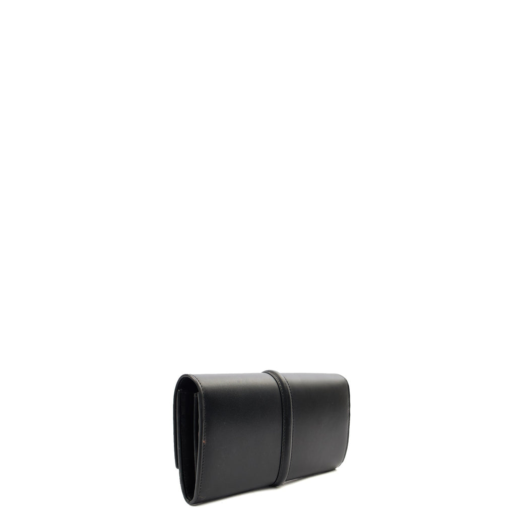 Celine Purse Wallet in Black, Box Calfskin