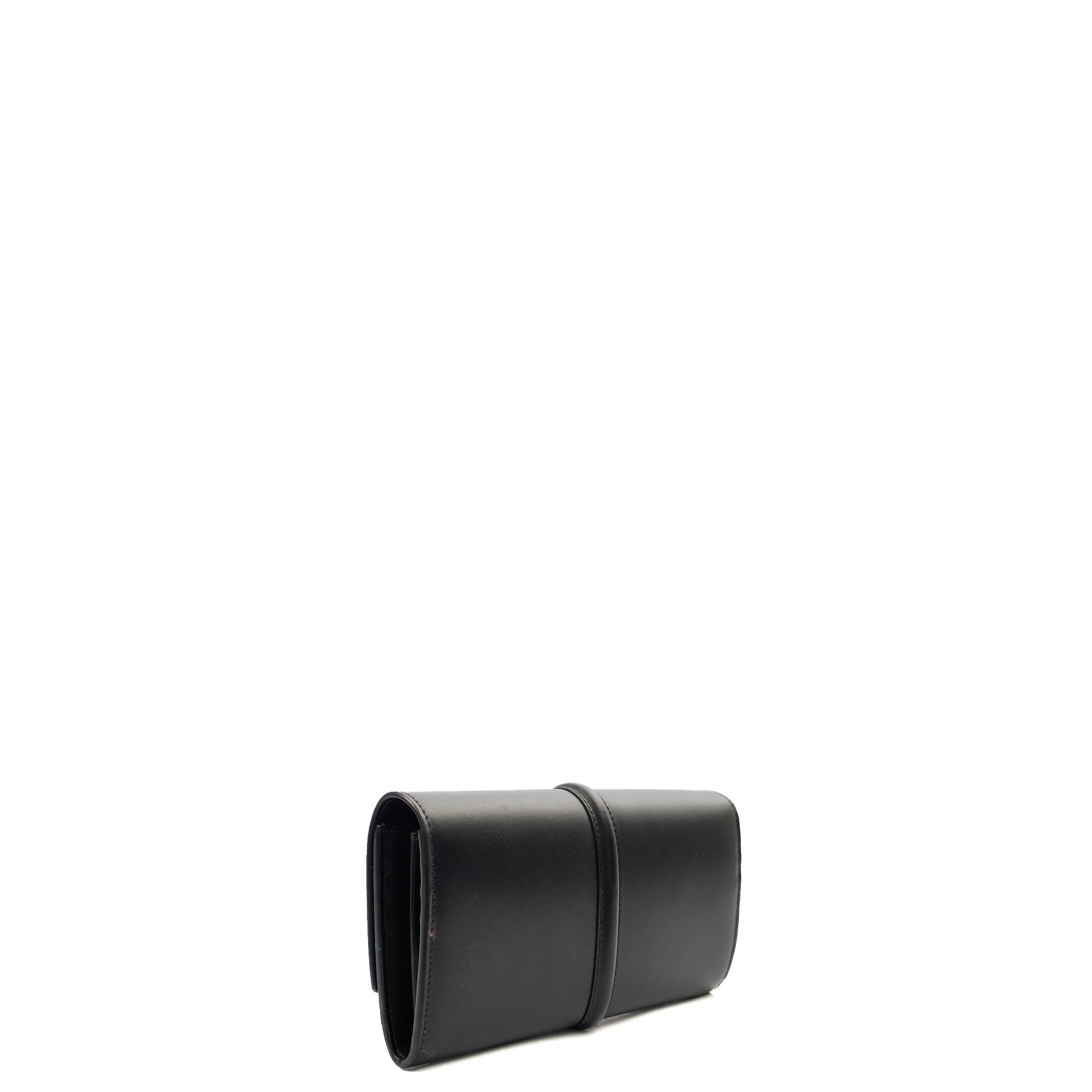 Celine Purse Wallet in Black, Box Calfskin