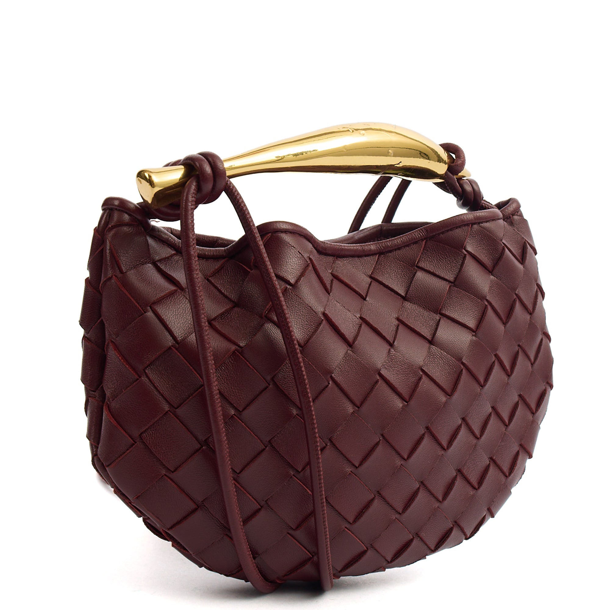 Bottega Veneta Mini Bag Sardine - Small in Barolo, Intrecciato Nappa