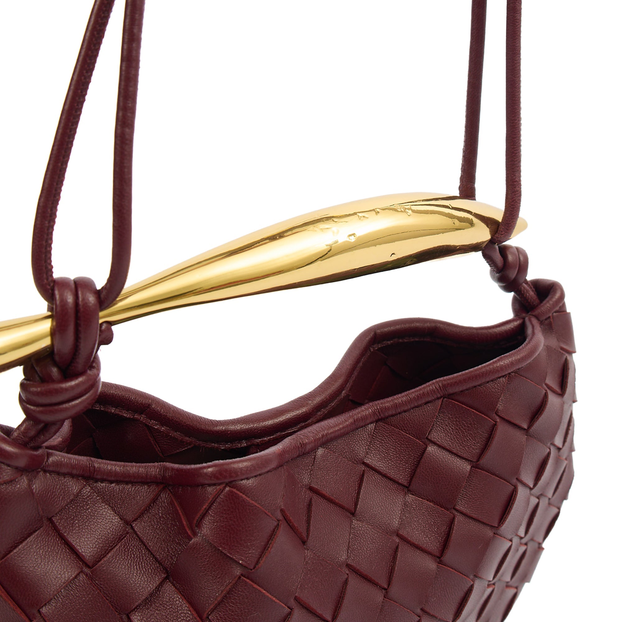 Bottega Veneta Mini Bag Sardine - Small in Barolo, Intrecciato Nappa