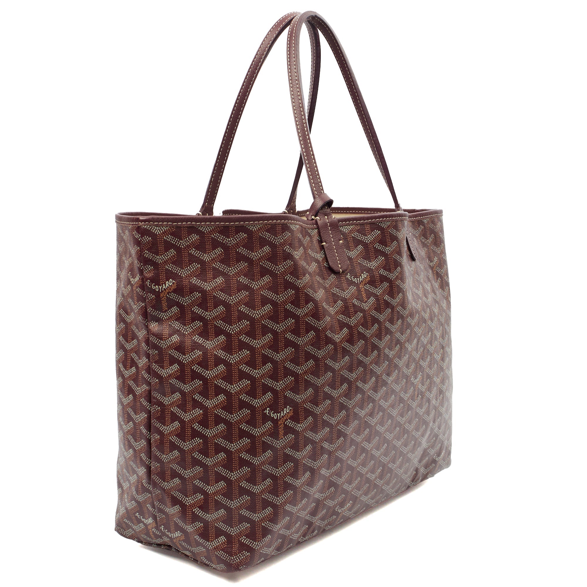 Goyard Tote Saint Louis PM in Red, Leather