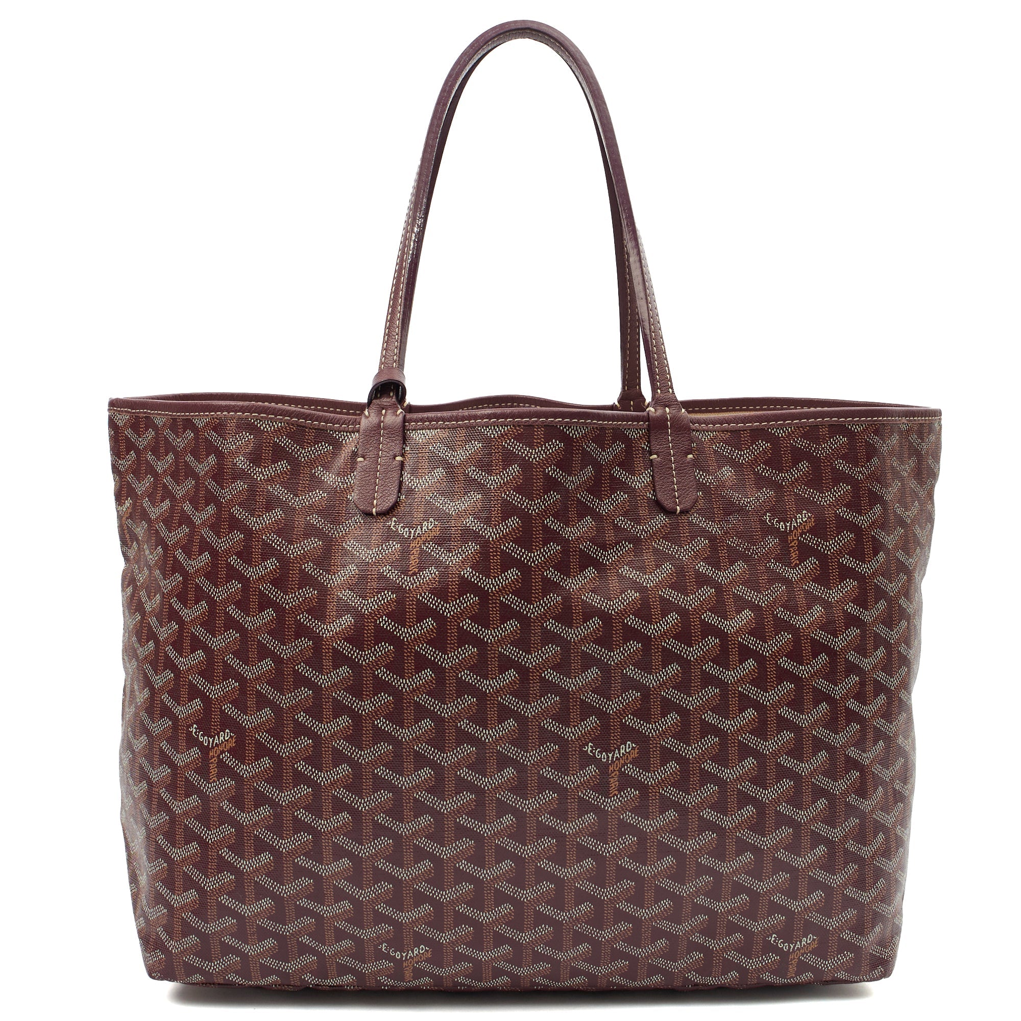 Goyard Tote Saint Louis PM in Red, Leather