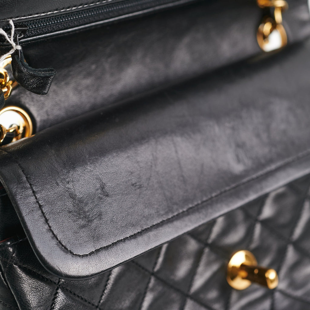 Chanel Small Classic Flap GHW Black