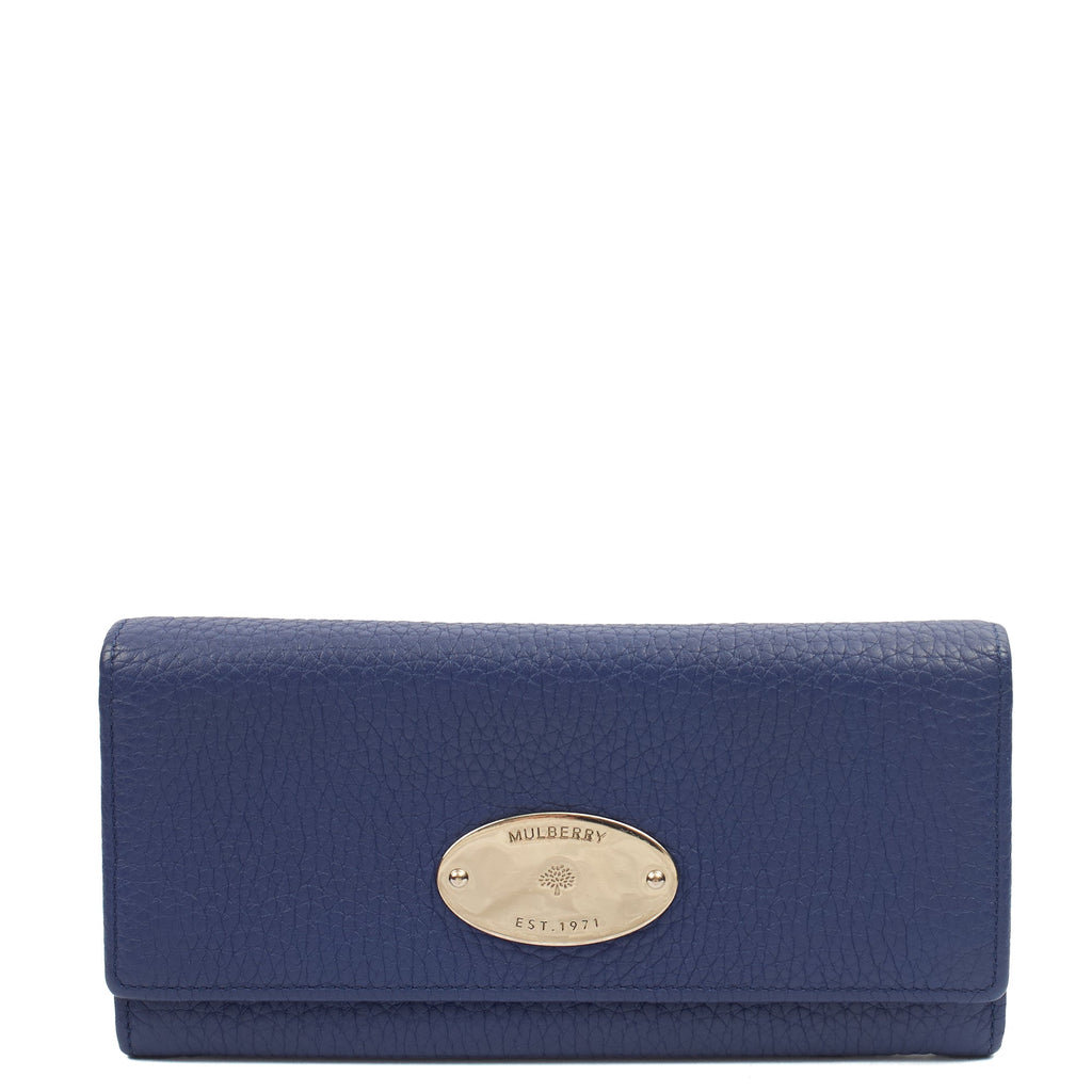 Mulberry Purse Wallet in Blue, Leather