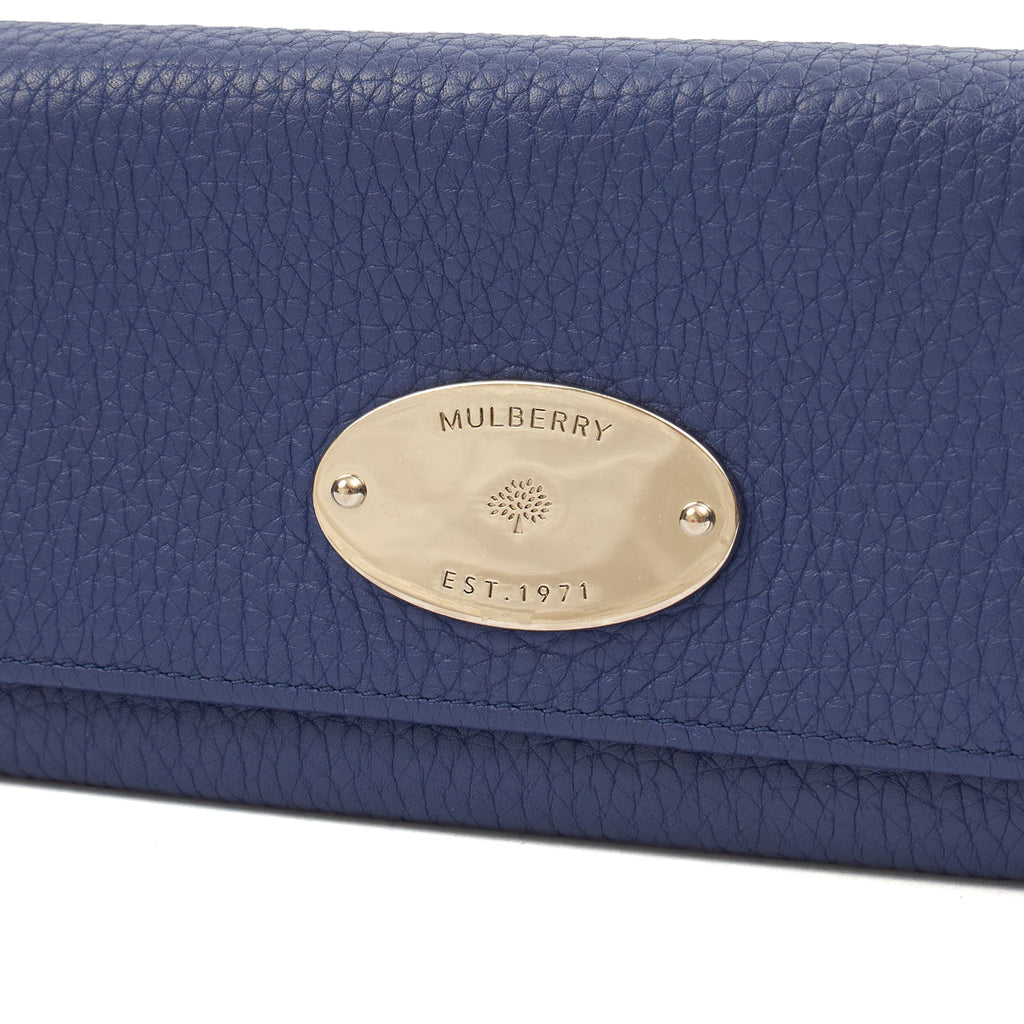 Mulberry Purse Wallet in Blue, Leather