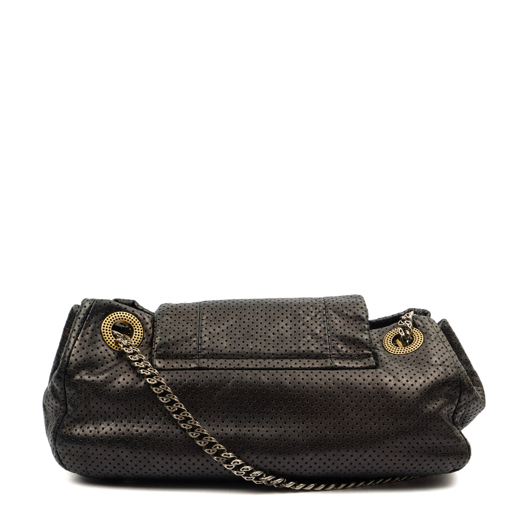 Chanel Shoulder Bag Reissue Accordion Flap in Black, Leather