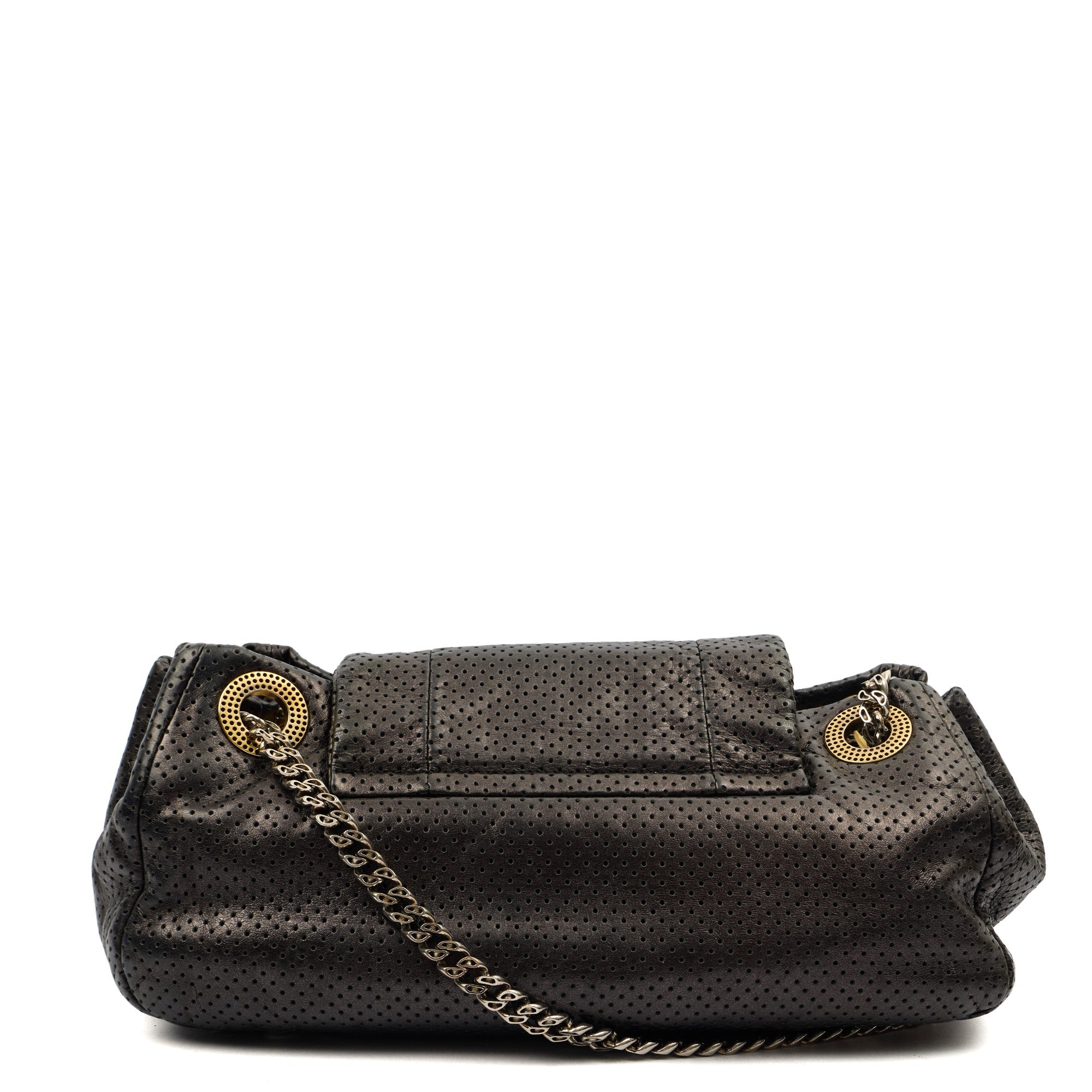 Chanel Shoulder Bag Reissue Accordion Flap in Black, Leather
