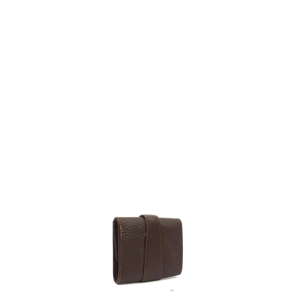 Loewe Wallet Wallet in Brown, Leather