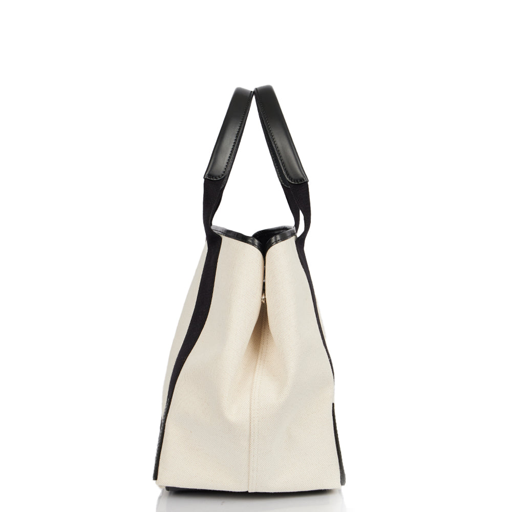 Balenciaga Cabas  in Neutral, Fabric