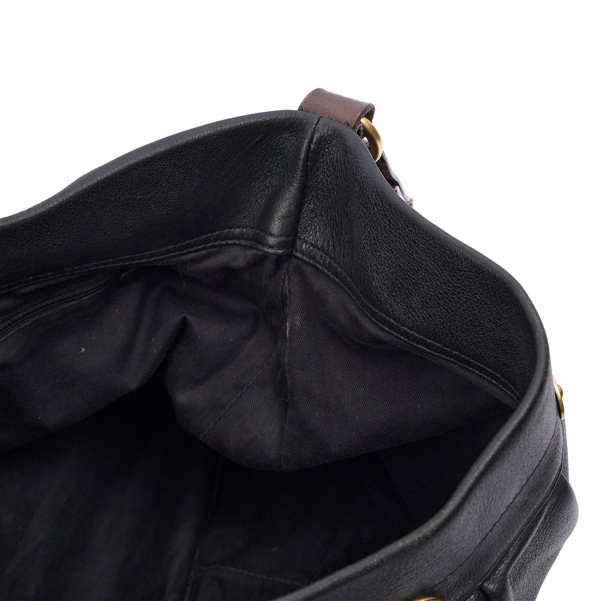 Mulberry Tote Mitzy Tote in Black, Calfskin Leather