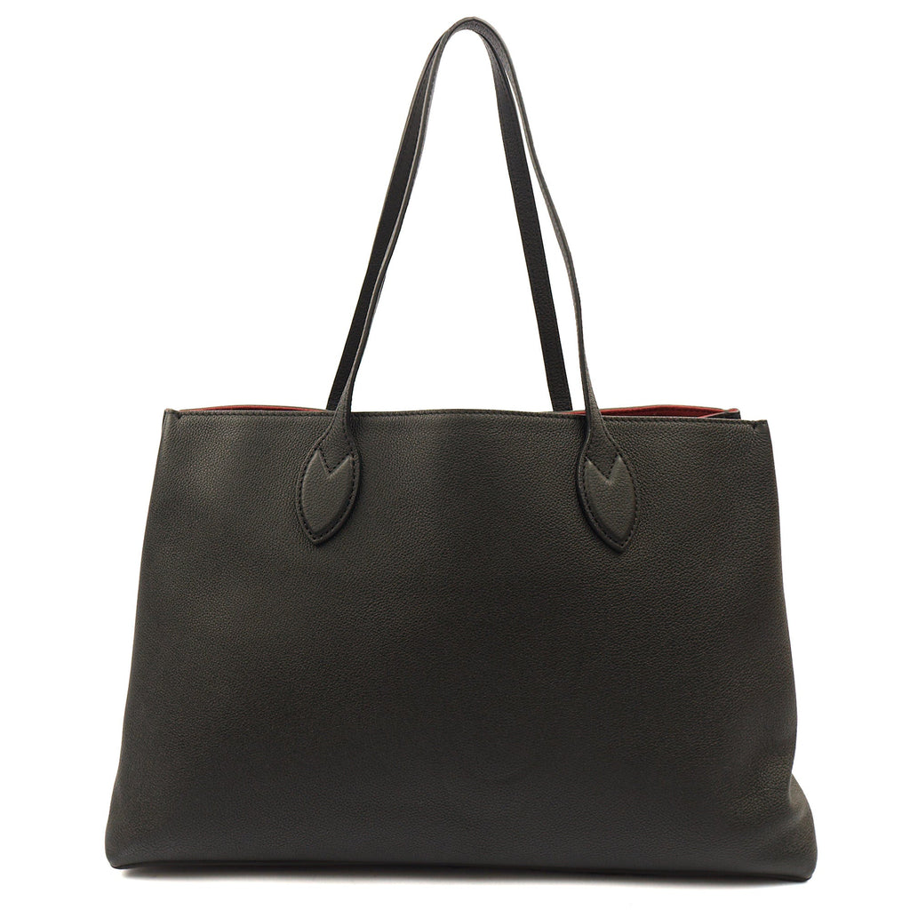 Louis Vuitton Tote Lockme Tote PM in Black, Calfskin Leather
