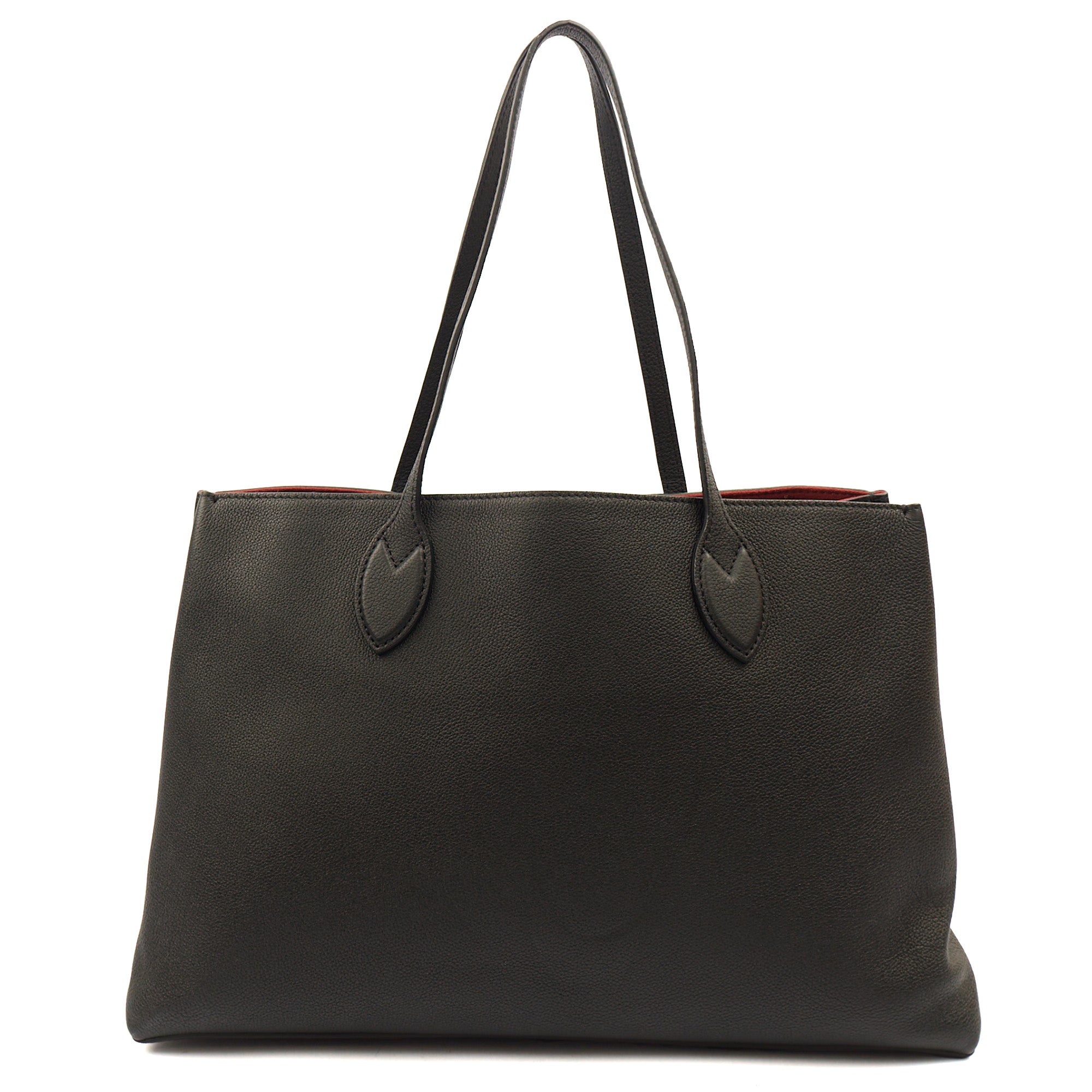 Louis Vuitton Tote Lockme Tote PM in Black, Calfskin Leather