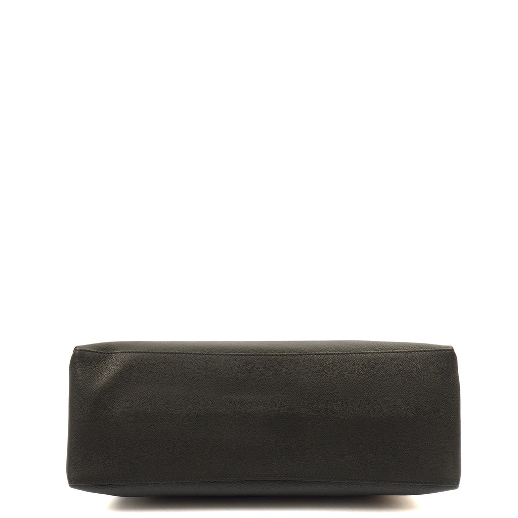 Louis Vuitton Tote Lockme Tote PM in Black, Calfskin Leather