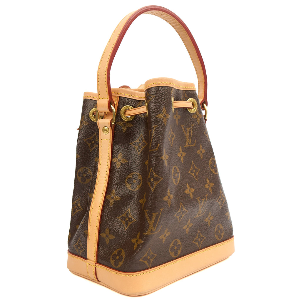 Louis Vuitton Bucket Bag Noe BB in Monogram, Canvas