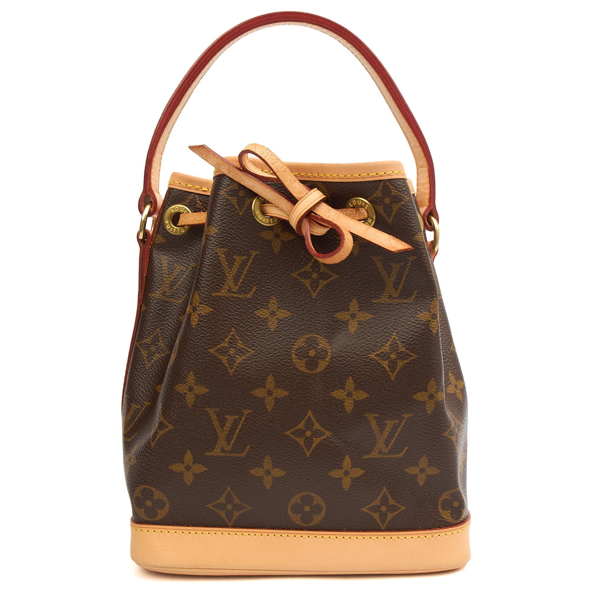 Louis Vuitton Bucket Bag Noe BB in Monogram, Canvas