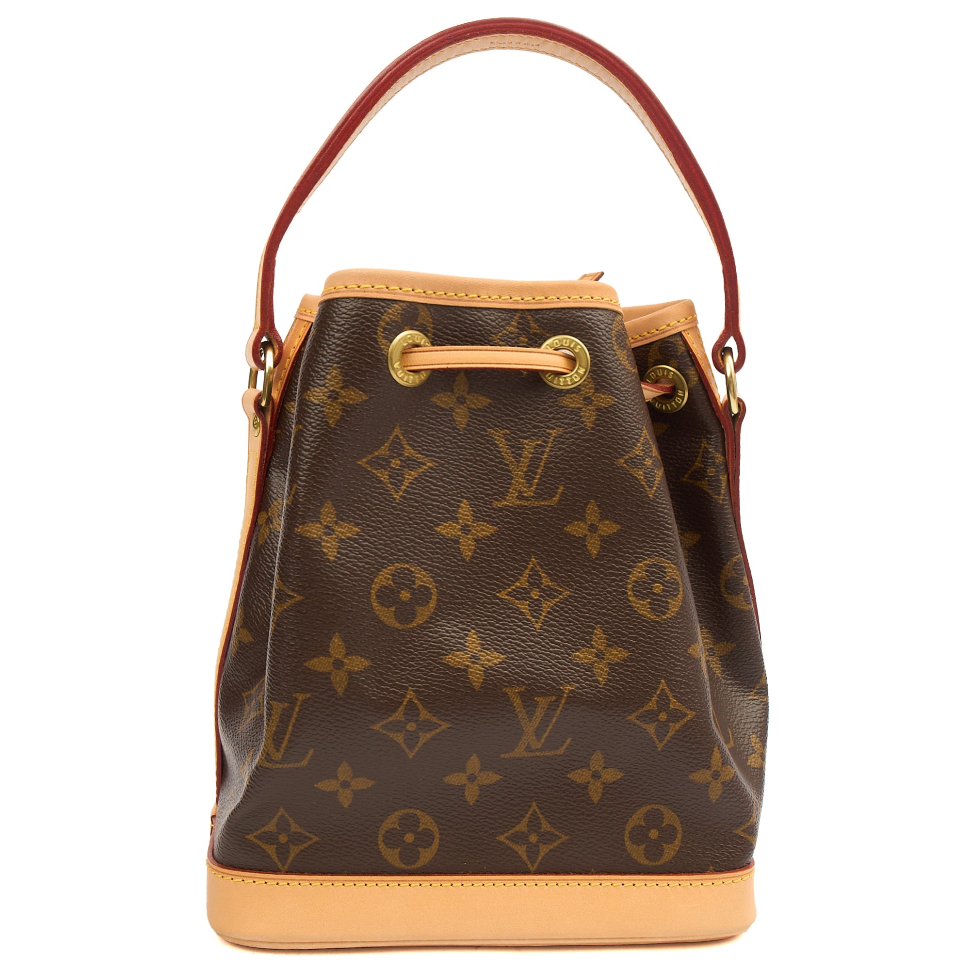 Louis Vuitton Bucket Bag Noe BB in Monogram, Canvas