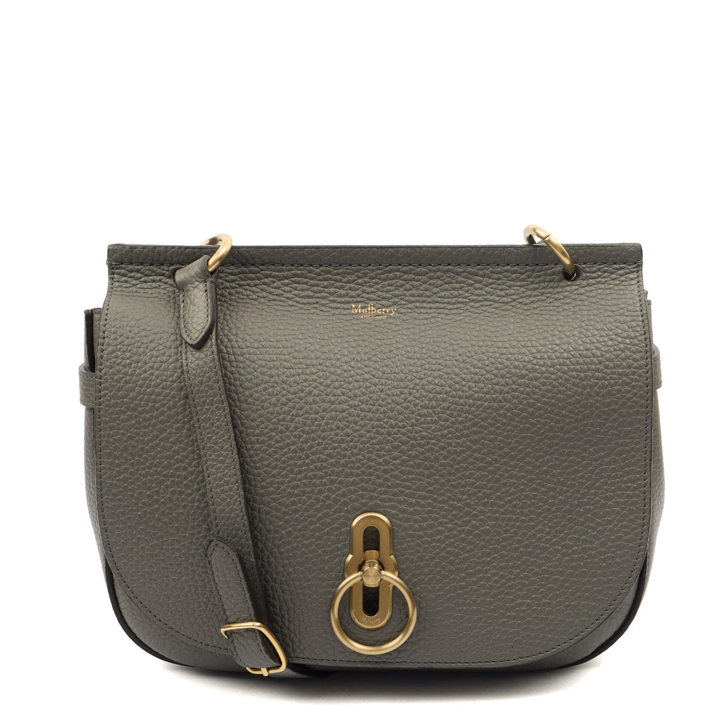Mulberry Cross Body Amberley in Grey, Calfskin Leather