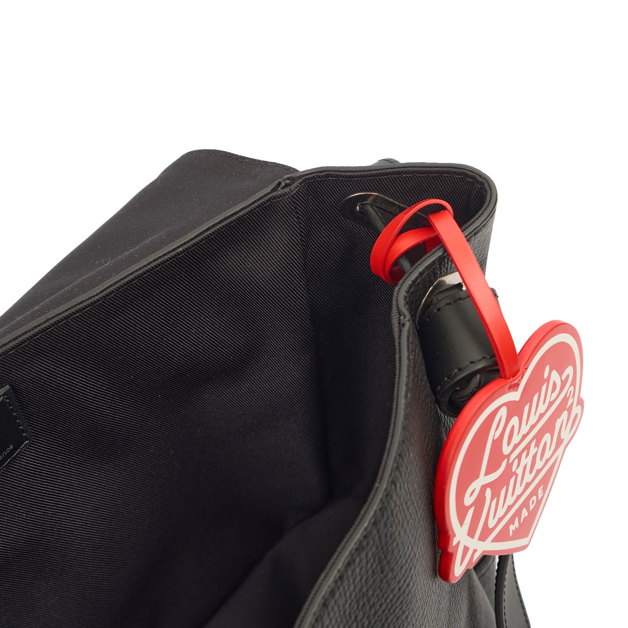 Louis Vuitton Shoulder Bag Louis Vuitton x Nigo Besace Tokyo in Black, Taurillon Leather