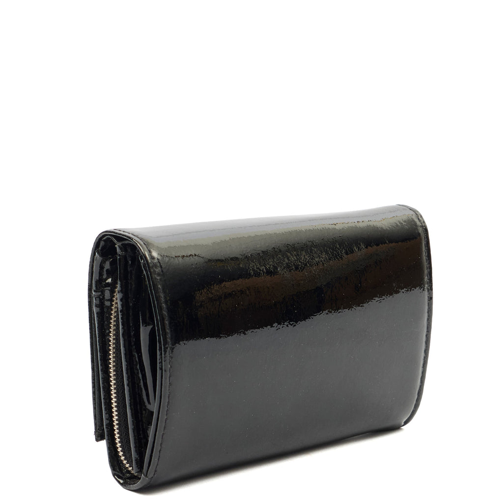 Mulberry Purse Blossom Purse in Black, Patent Leather