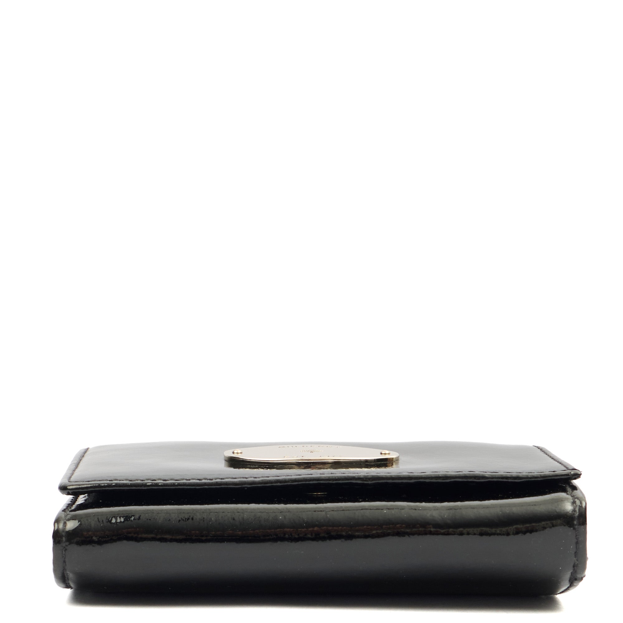 Mulberry Purse Blossom Purse in Black, Patent Leather