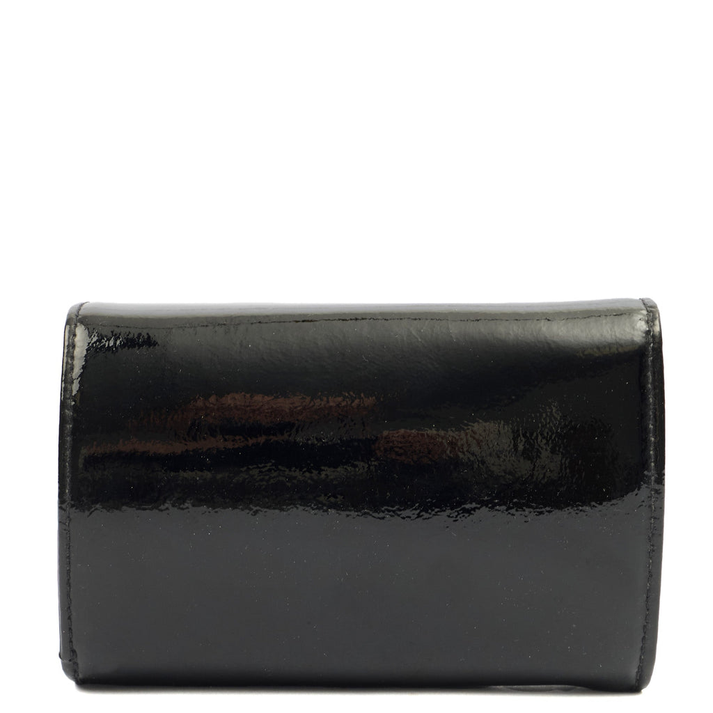 Mulberry Purse Blossom Purse in Black, Patent Leather