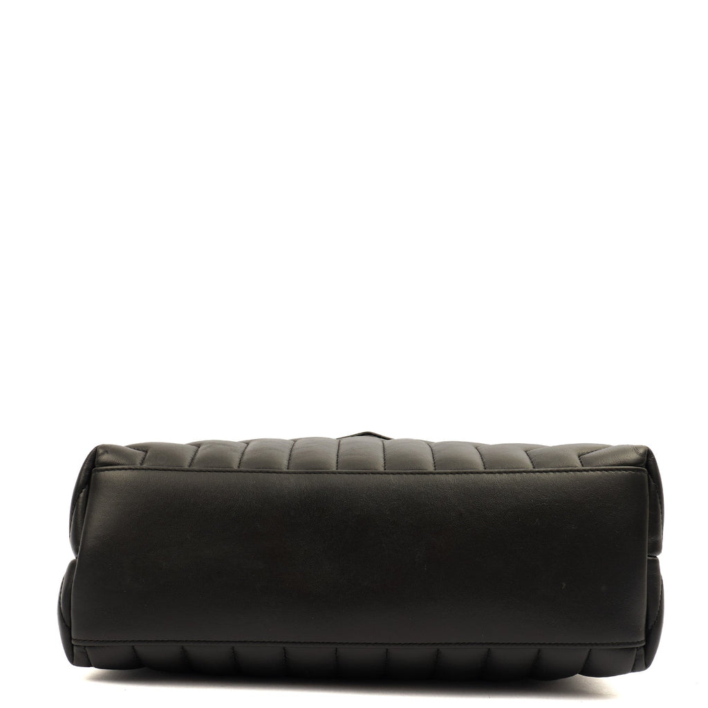 Saint Laurent Cross Body Lou Lou - Medium in Black, Leather