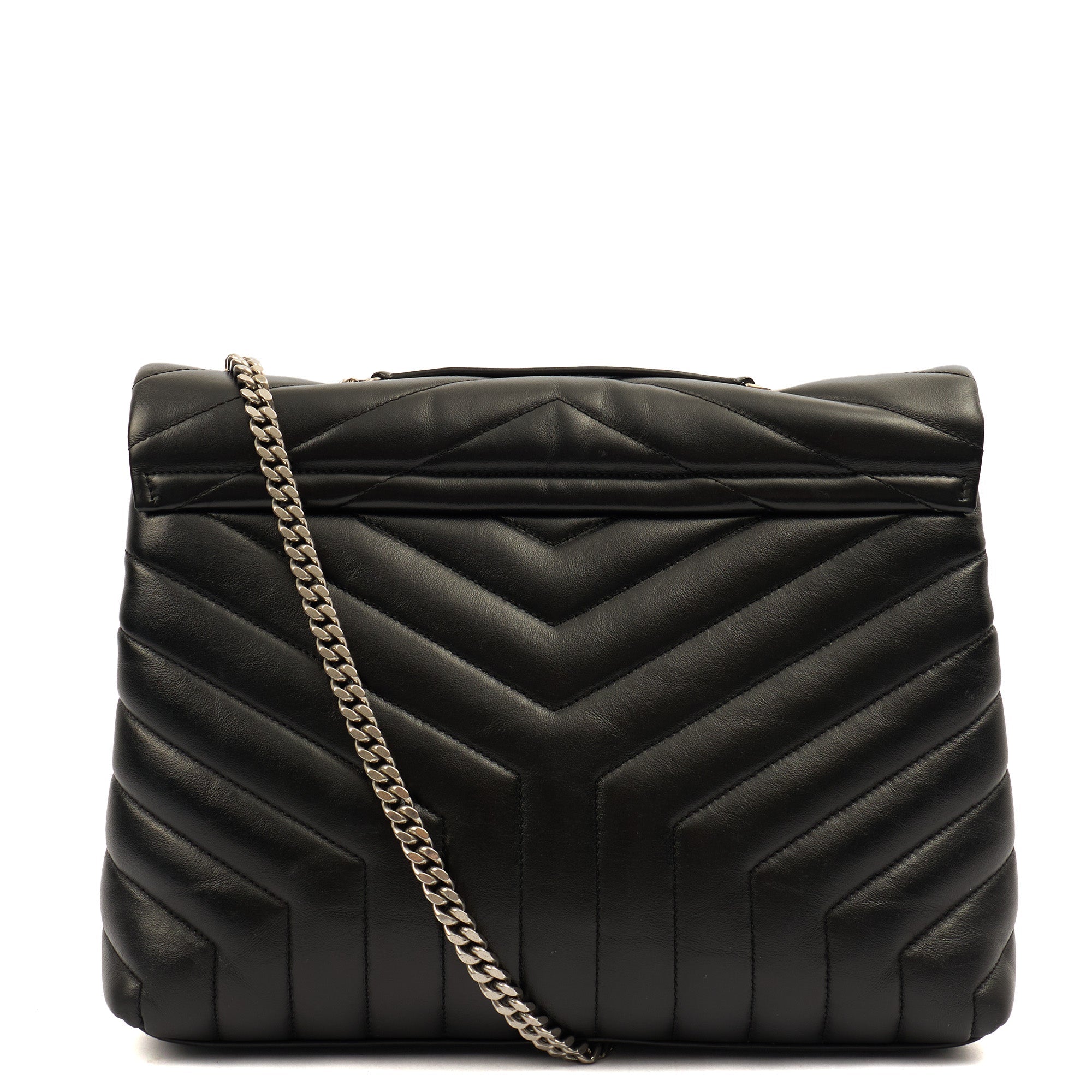 Saint Laurent Cross Body Lou Lou - Medium in Black, Leather