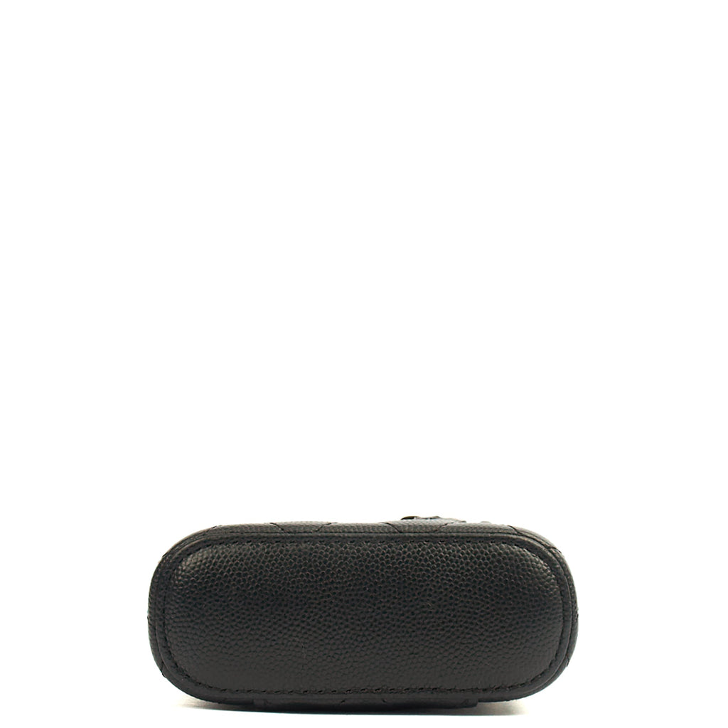 Chanel Cross Body Vanity Case - Mini in Black, Caviar Leather