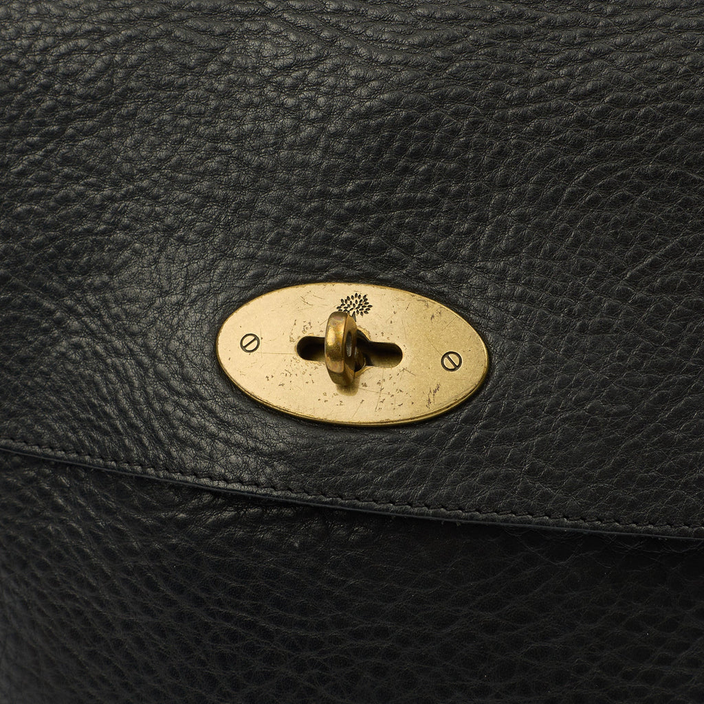 Mulberry Cross Body Antony in Black, Calfskin Leather