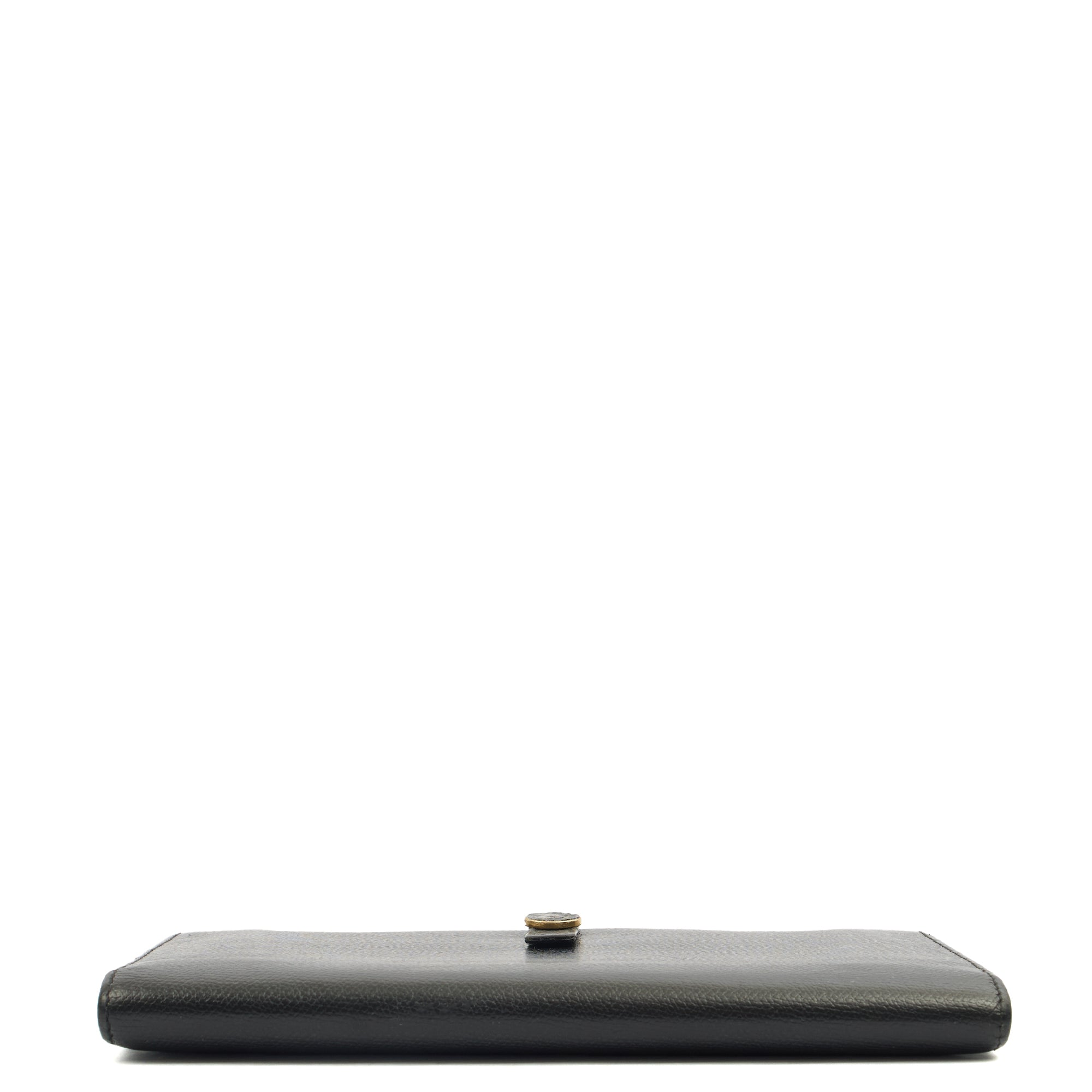 Chanel Wallet Zip Wallet in Black, Calfskin Leather