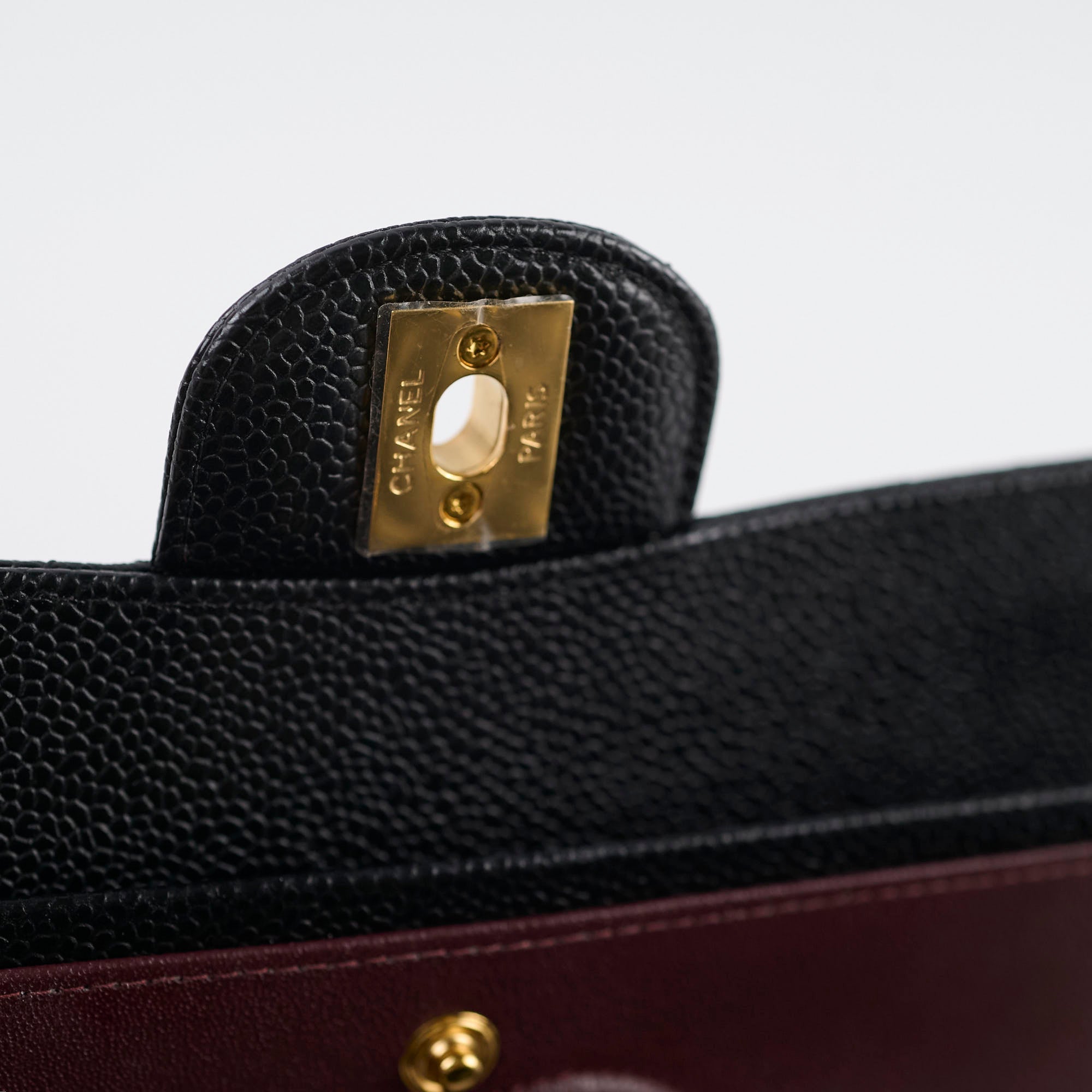 Chanel Small Classic Flap Caviar Black (Microchipped)