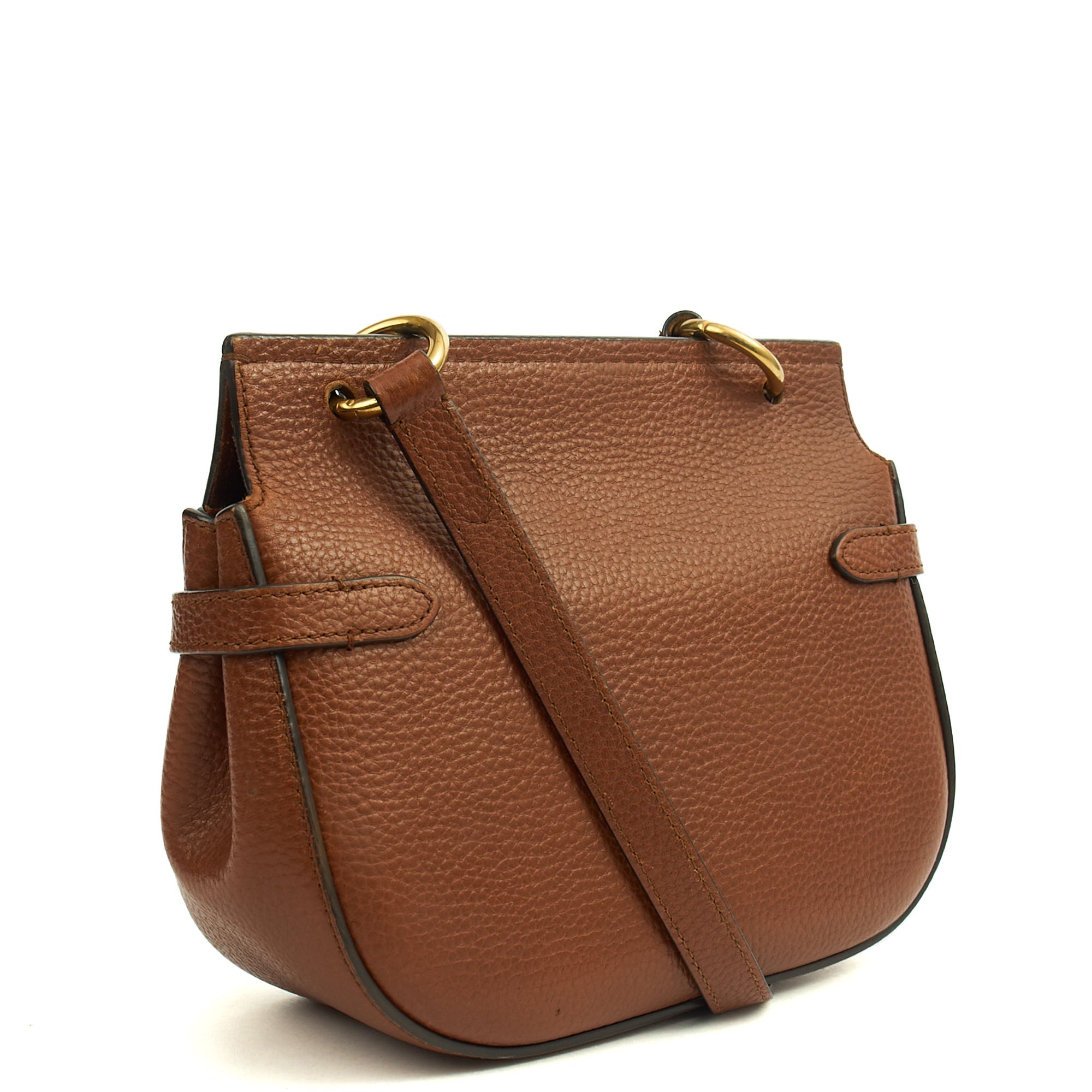 Mulberry Satchel Amberley Satchel - Mini in Oak, Leather