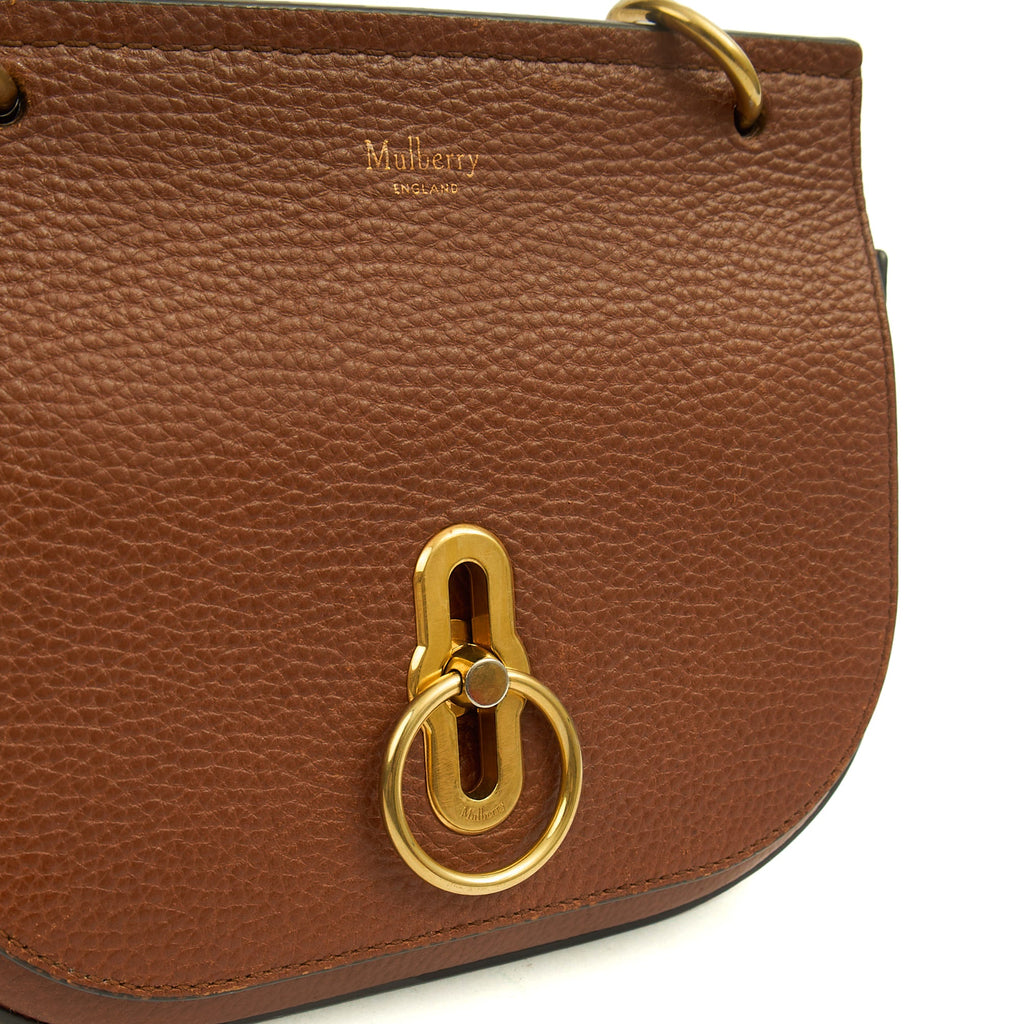 Mulberry Satchel Amberley Satchel - Mini in Oak, Leather