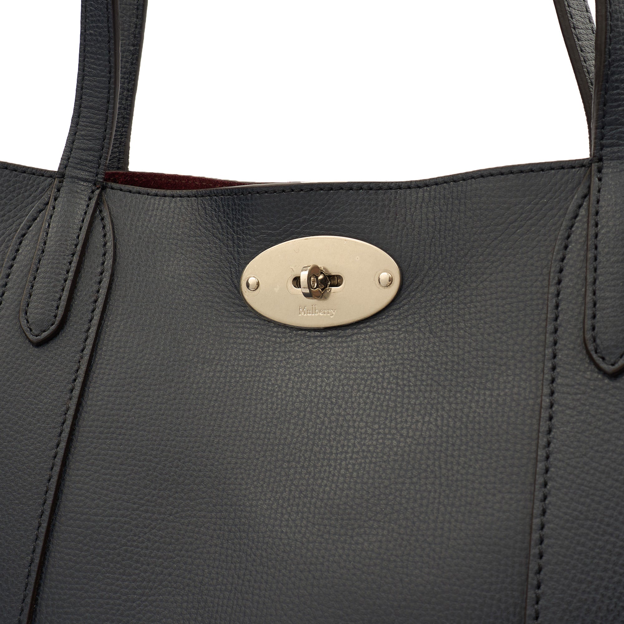 Mulberry Tote Bayswater Tote in Navy, Leather