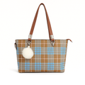 Stylish Check Handbag for Women Daily & Party Use – Luxury Style on Sale  F2036