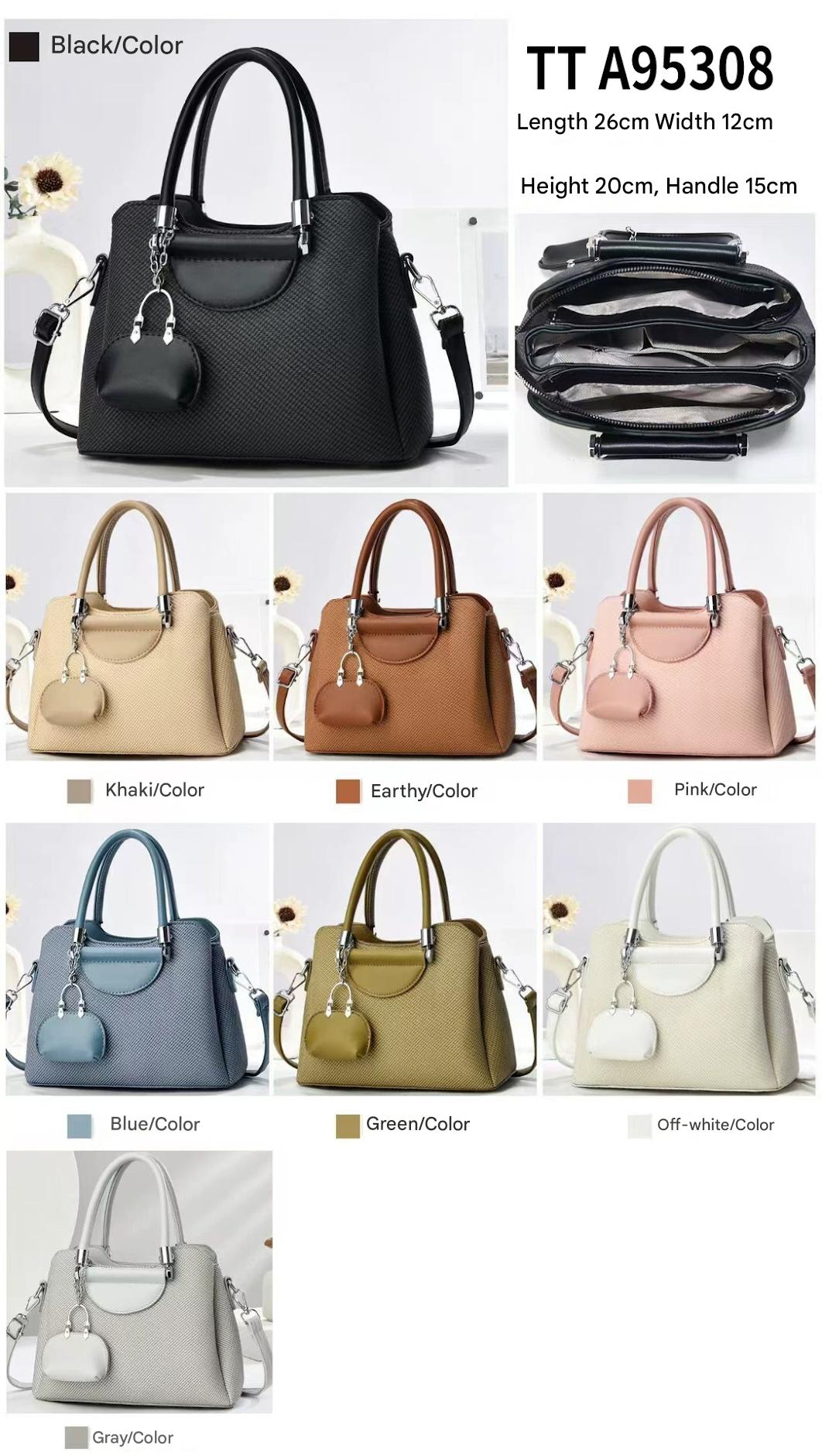 Handbag with KeyChain– Stylish Shoulder & Crossbody Bag for Women 9906-8