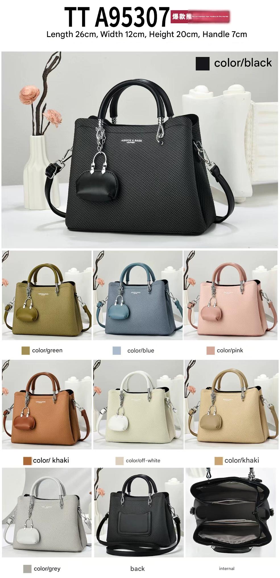 Handbag with KeyChain– Stylish Shoulder & Crossbody Bag for Women 9913-12