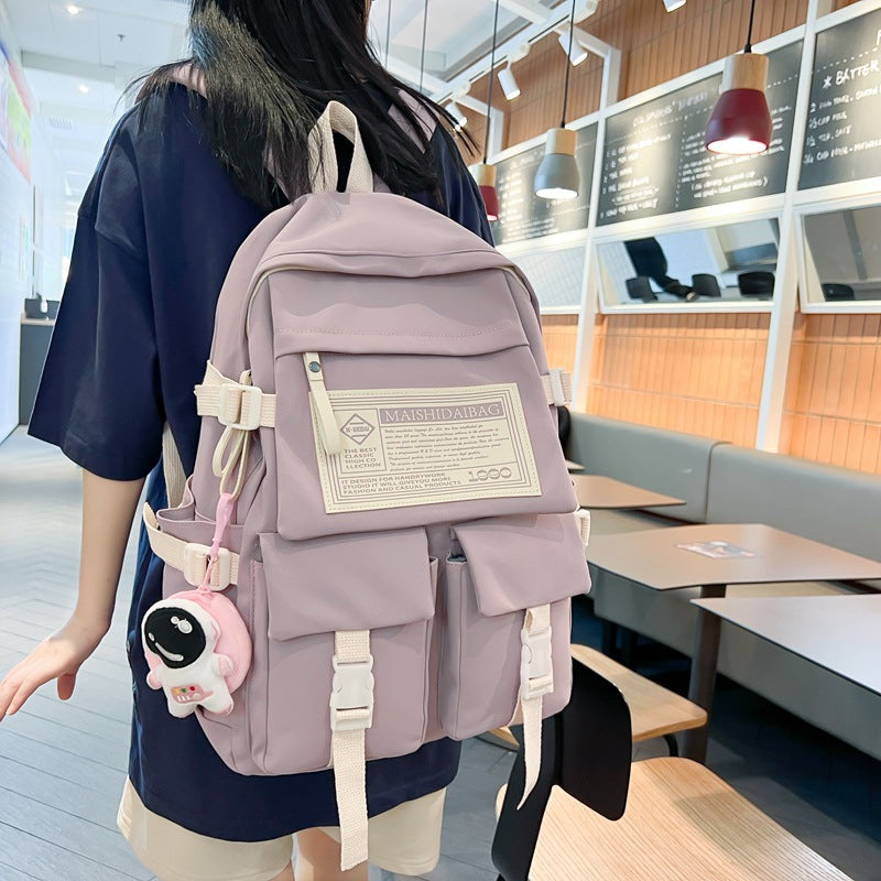 New Fashionable Backpack for Junior High School Students, College Students, Girls ZK411