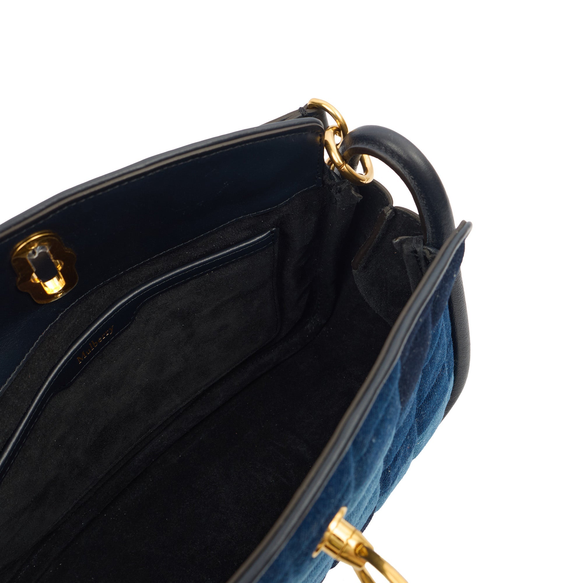 Mulberry Tote Hampstead in Blue, Fabric
