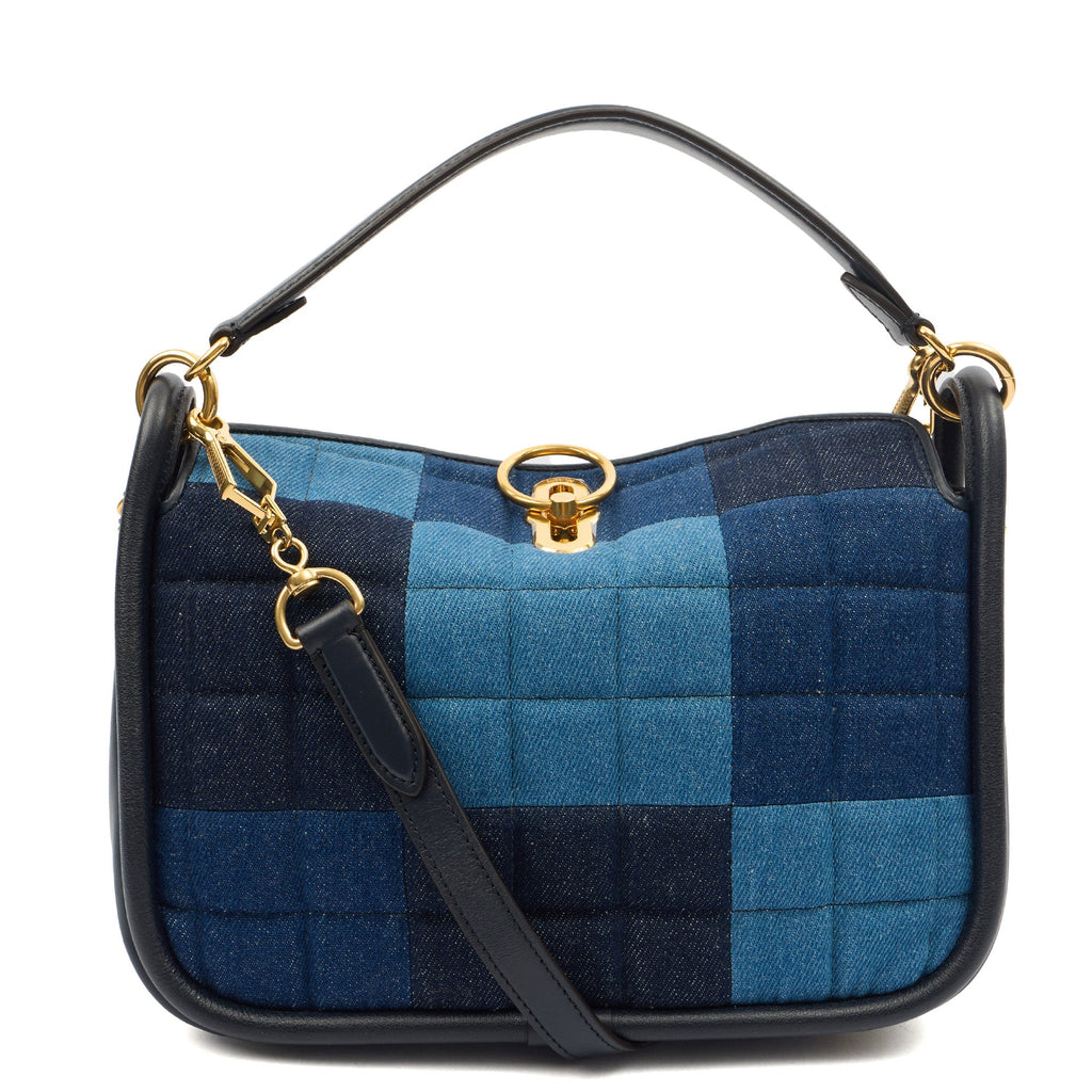 Mulberry Tote Hampstead in Blue, Fabric