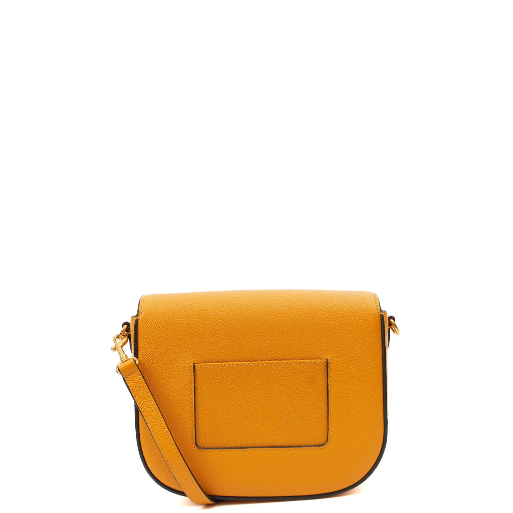 Mulberry Cross Body Darley Shoulder Bag - Small  in Deep Amber, Leather
